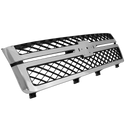 2011-2014 Chevy Silverado 2500 HD Grille, Chrome/Black.