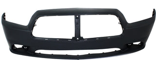 2011-2014 Dodge Charger Front Bumper Cover, Primed, w/out Adaptive Speed - CAPA.