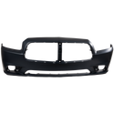 2011-2014 Dodge Charger Front Bumper Cover, Primed, w/ Adaptive Speed Control (CAPA).