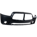 2011-2014 Dodge Charger Front Bumper Cover, Primed, w/ Adaptive Speed Control (CAPA).