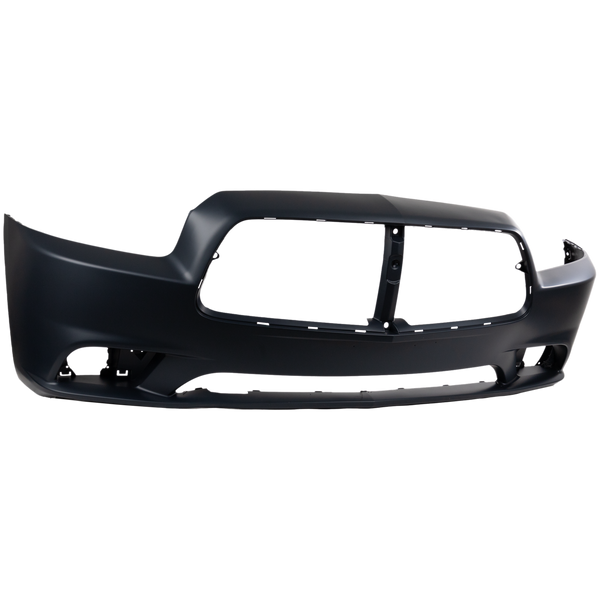 2011-2014 Dodge Charger Front Bumper Cover, Primed, w/Adaptive Speed Ctrl.
