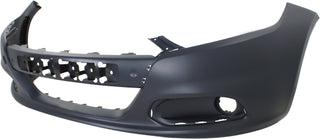2013-2016 Dodge Dart Front Bumper Cover, Primed - Capa.