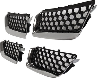 2004-2006 Dodge Stratus Grille, Chrome Black, Sedan.