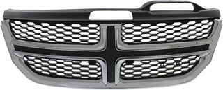 2011-2015 Dodge Journey Grille,Chrome Shell/ Black Insert.