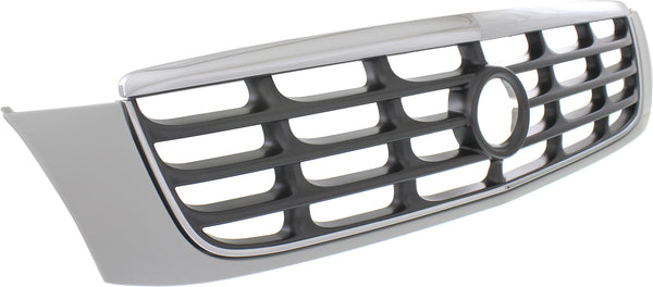 2000-2005 Cadillac Deville Grille,Chrome Shell/Black.