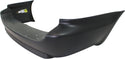 2005-2007 GMC Grand Caravan Rear Bumper Cover, Primed, w/o Rear Object Sensors.