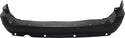 2005-2007 GMC Grand Caravan Rear Bumper Cover, Primed, w/Trim/Chrome Molding.