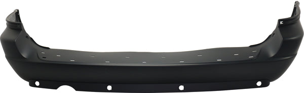 2005-2007 GMC Grand Caravan Rear Bumper Cover, Primed, w/Trim/Chrome Molding.