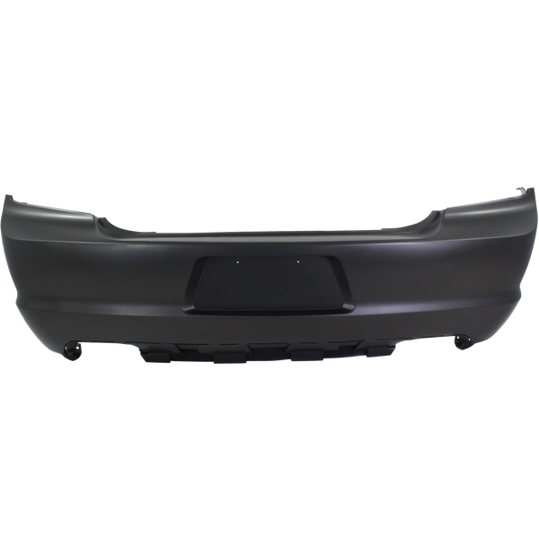 2011-2014 Dodge Charger Rear Bumper Cover, Primed, w/Out Parking Sensor.