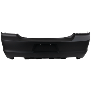 2011-2014 Dodge Charger Rear Bumper Cover, Primed, w/Out Parking Sensor.
