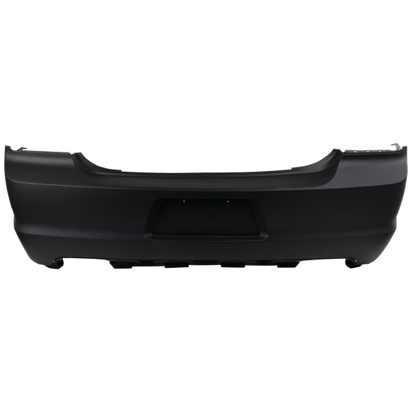 2011-2014 Dodge Charger Rear Bumper Cover, Primed, w/Out Parking Sensor.