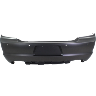 2011-2012 Dodge Charger Rear Bumper Cover, Primed, w/Parking Sensor-Capa.