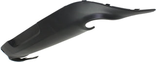 2013-2016 Dodge Dart Rear Bumper Cover, Lower Fascia, Textured, w/Chrome - CAPA.