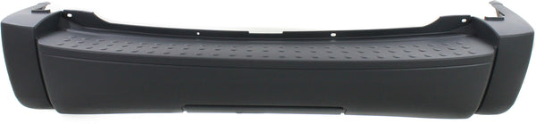 2007-2009 Dodge Nitro Rear Bumper Cover, Matte Black, W/O Trailer Hitch Hole - CAPA.
