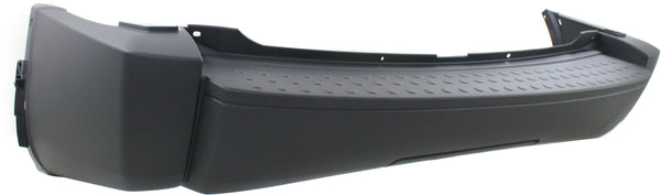 2007-2009 Dodge Nitro Rear Bumper Cover, Matte Black, W/O Trailer Hitch Hole - CAPA.