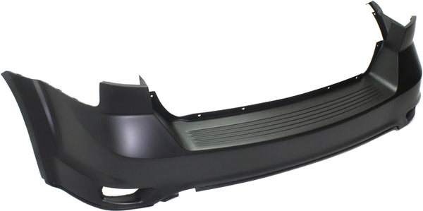 2011-2015 Dodge Journey Rear Bumper Cover, Upper, Primed, w/o Sensor Hole.