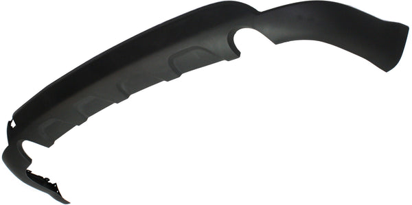 2011-2015 Dodge Journey Rear Bumper Cover, Lower, Textured, Dual Exhaust, Capa.