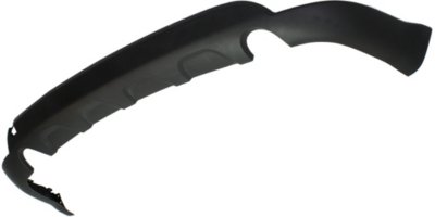 2011-2015 Dodge Journey Rear Bumper Cover, Lower, Textured, Dual Exhaust.