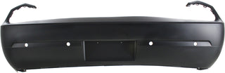 2012-2014 Dodge Challenger Rear Bumper Cover, Primed, With Sensor Hole.