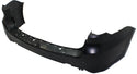 2011-2013 Dodge Durango Rear Bumper Cover, Upper, Primed, w/Blind Spot Sensor.