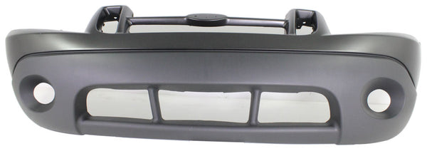 2004-2005 Ford Explorer Front Bumper Cover, Primed, With Fog Lamp Hole.