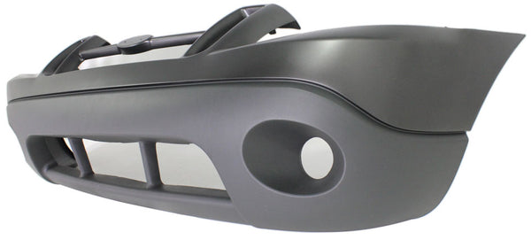 2004-2005 Ford Explorer Front Bumper Cover, Primed, With Fog Lamp Hole.