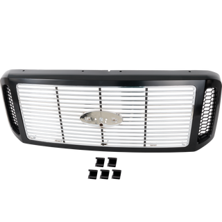 2005-2007 Ford F-series Super Duty Grille, Black Shell.
