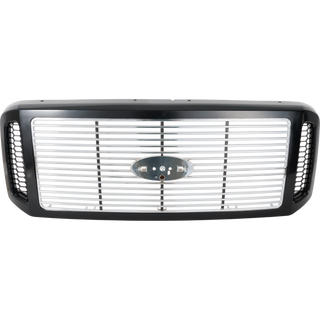 2005-2007 Ford F-series Super Duty Grille, Black Shell.