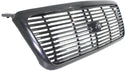 2007-2008 Ford F-150 Grille, Primed Shll/ Black Insert.