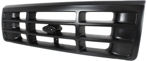 1992-1997 Ford F-series Grille, Painted-Black.