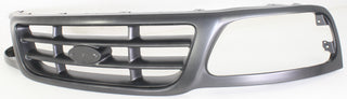 1997-2004 Ford F-series Grille, Cross Bar Insert, gray.