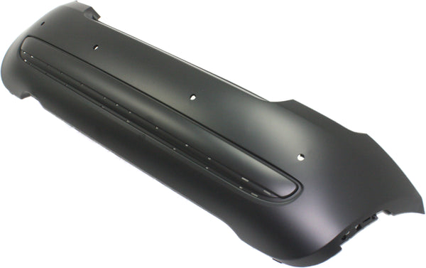 2012-2015 Fiat 500 Rear Bumper Cover, Primed, Lounge, Hatchback W/Sensor.
