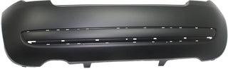 2012-2015 Fiat 500 Rear Bumper Cover, Primed, Lounge Model, Hatchback.