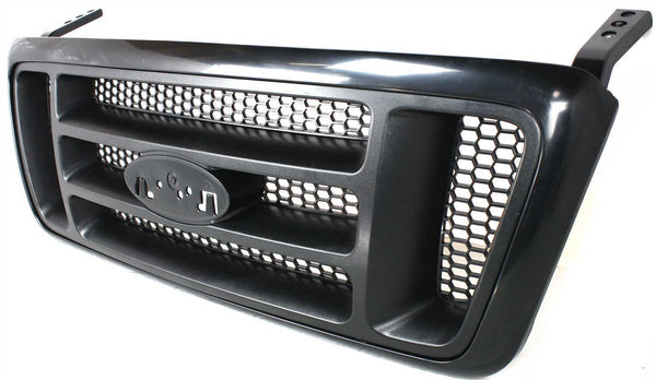2004-2008 Ford F-150 Grille, Primed Shell/Dark Gray.