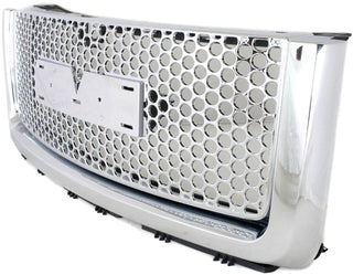 2007-2012 GMC Sierra 1500 Grille,Chrome Shell/Black.