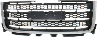 2011-2014 GMC Sierra 2500 HD Grille, Chrome Shell.