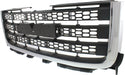 2011-2014 GMC Sierra 2500 HD Grille, Chrome Shell.