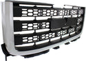 2011-2014 GMC Sierra 2500 HD Grille, Chrome Shell.