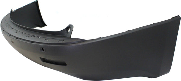 2007-2012 GMC Acadia Rear Bumper Cover, Textured, w/Parking Aid Sensors.