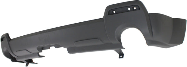 2010-2015 GMC Terrain Rear Bumper Cover, Lower, Txtrd Gray, w/Dual Exh.-CAPA.