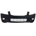 2008-2010 Honda Accord Front Bumper Cover, Primed, w/ Fog Lamp Holes.