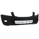2008-2010 Honda Accord Front Bumper Cover, Primed, w/ Fog Lamp Holes.