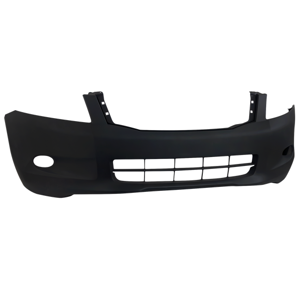 2008-2010 Honda Accord Front Bumper Cover, Primed, w/ Fog Lamp Holes.