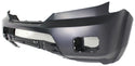 2009-2011  Honda Pilot Front Bumper Cover, Primed, W/O Sensor Hole.