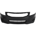 2011-2012 Honda Accord Front Bumper Cover, Primed, w/Fog Lamp Hole, Coupe.