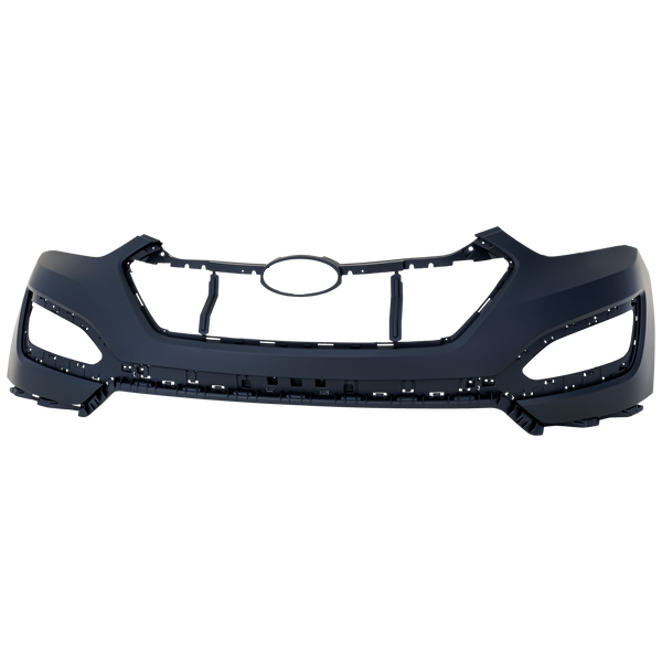 2013-2016  Hyundai Santa Fe Front Bumper Cover, Primed, Sport Model.
