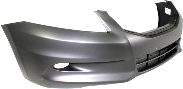 2011-2012 Honda Accord Front Bumper Cover, 6 Cyl, Primed, Sedan - Capa.