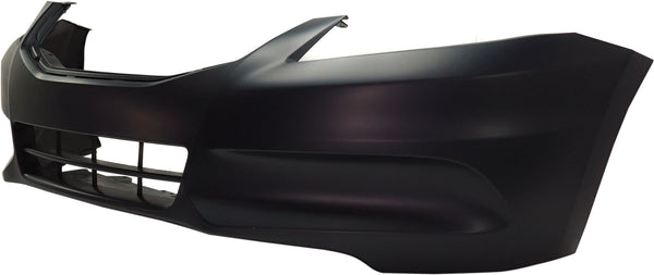 2011-2012 Honda Accord Front Bumper Cover, Primed, w/o Fog Lamp Hole.