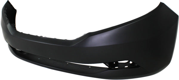 2011-2013 Honda Odyssey Front Bumper Cover, Primed, w/o Parking Sensor.