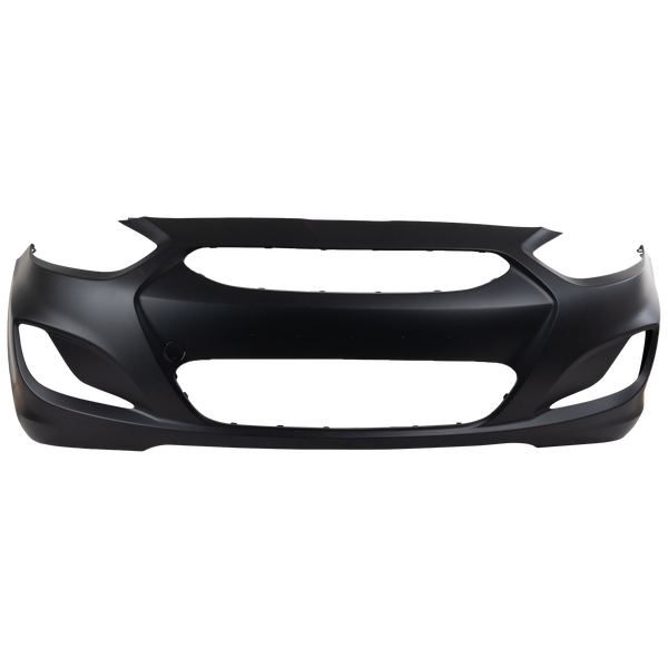2012-2013 Hyundai Accent Front Bumper Cover, Primed, Sedan/hatchback-Capa.
